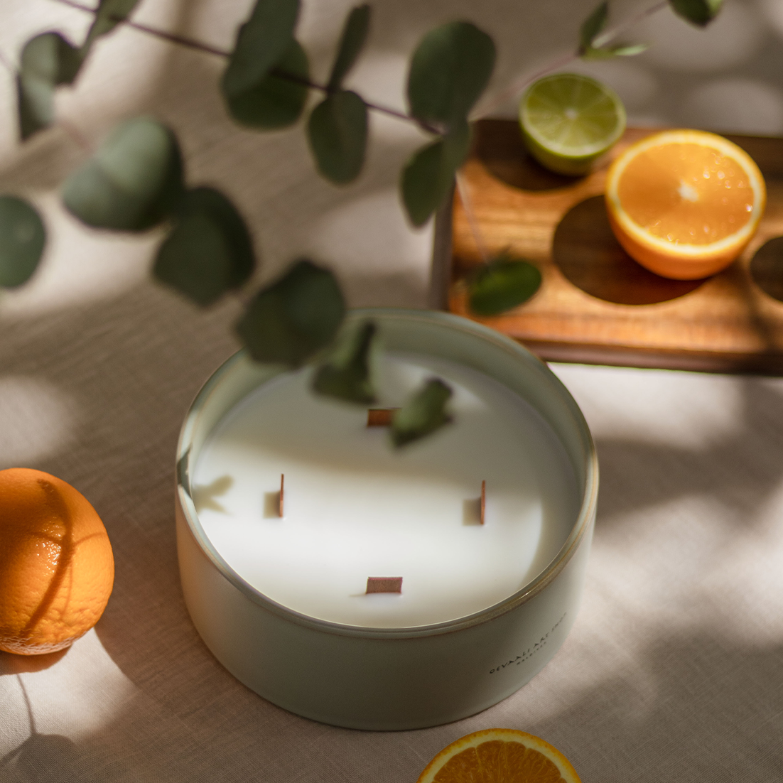 Bergamot & Rosewood Décor Candle