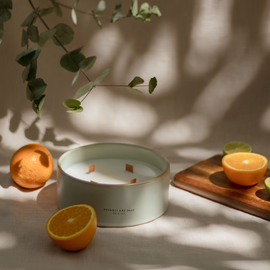 Bergamot & Rosewood Décor Candle