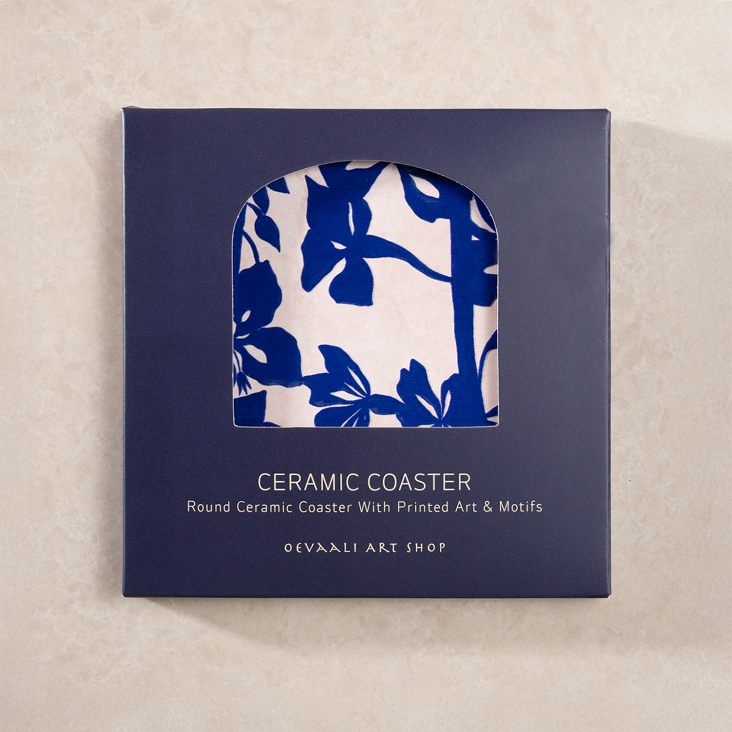 Botanica Sororia Ceramic Coaster