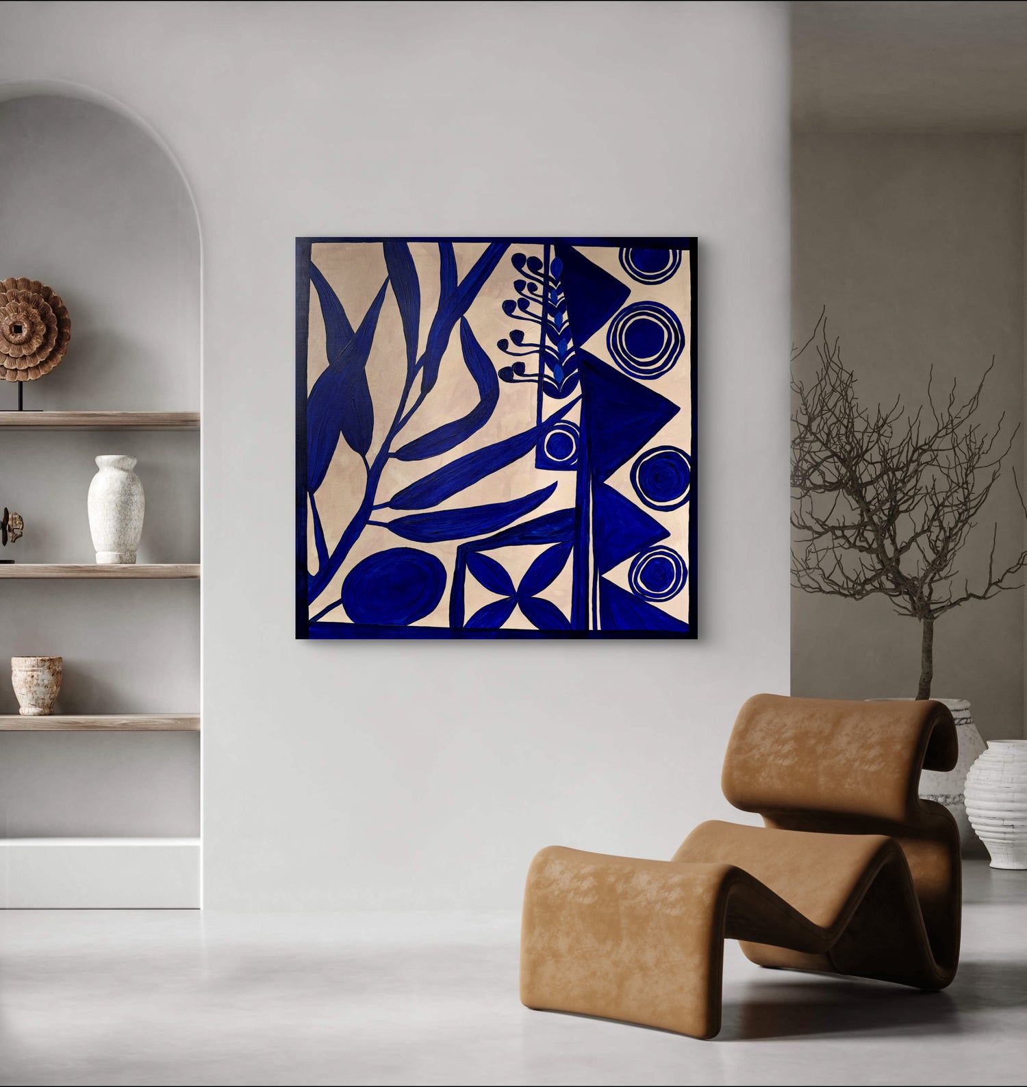 Olive & Fig Painting