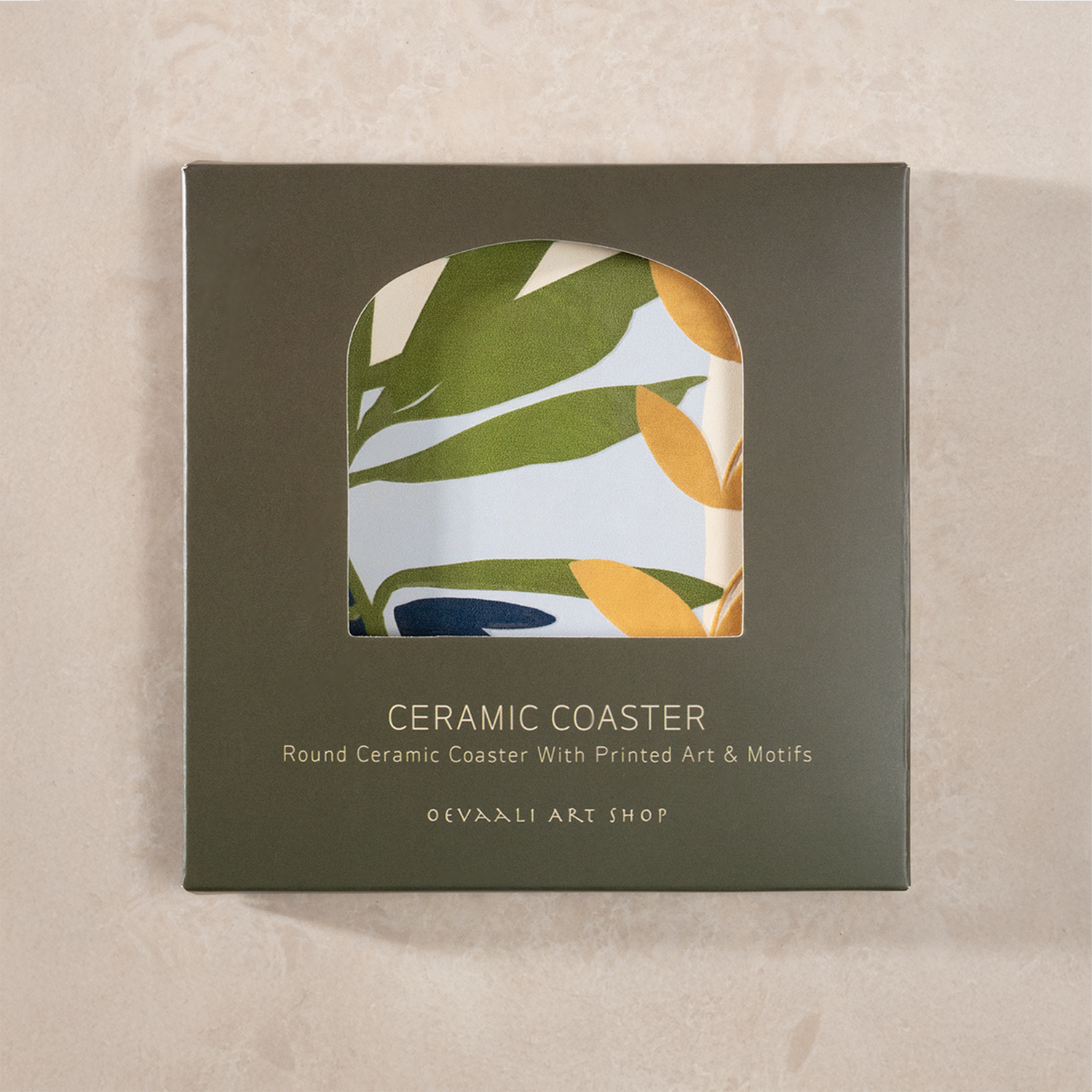 Lush Ceramic Coaster