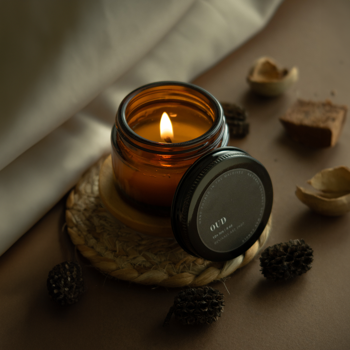 Valentine's Day Mini Candle: Oud