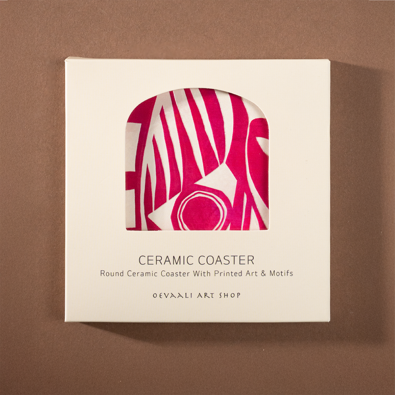 Ode to the Islands Ceramic Coaster