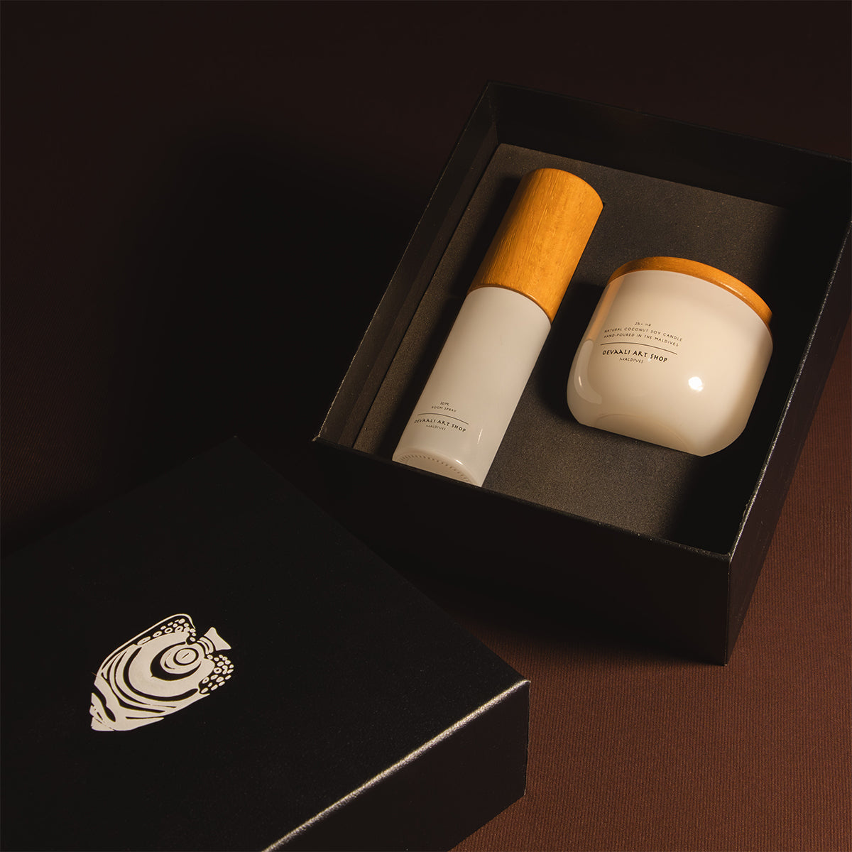 Sea & Sun Candle & Room Spray Gift Set - Petite