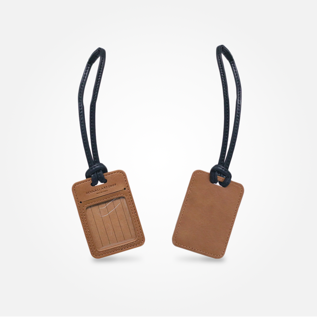 Bag Tag (Brown/Black)