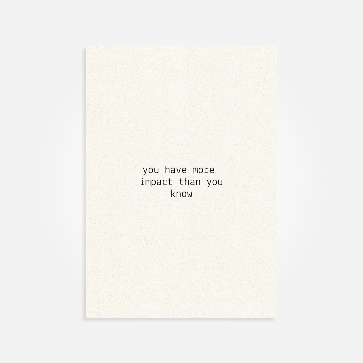 'Inspire' Note Card & Envelopes