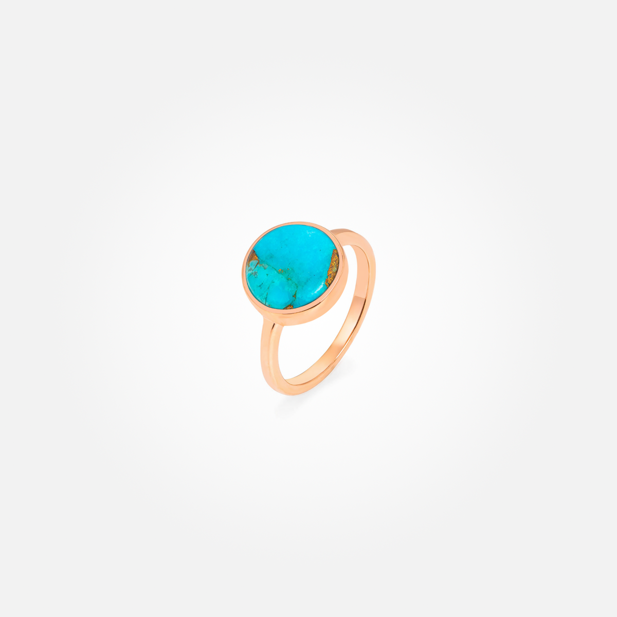 Turquoise Copper Stone Ring